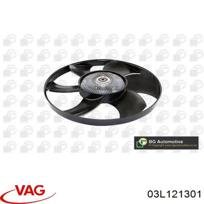 03L121301 VAG ventilador para radiador de aire acondicionado