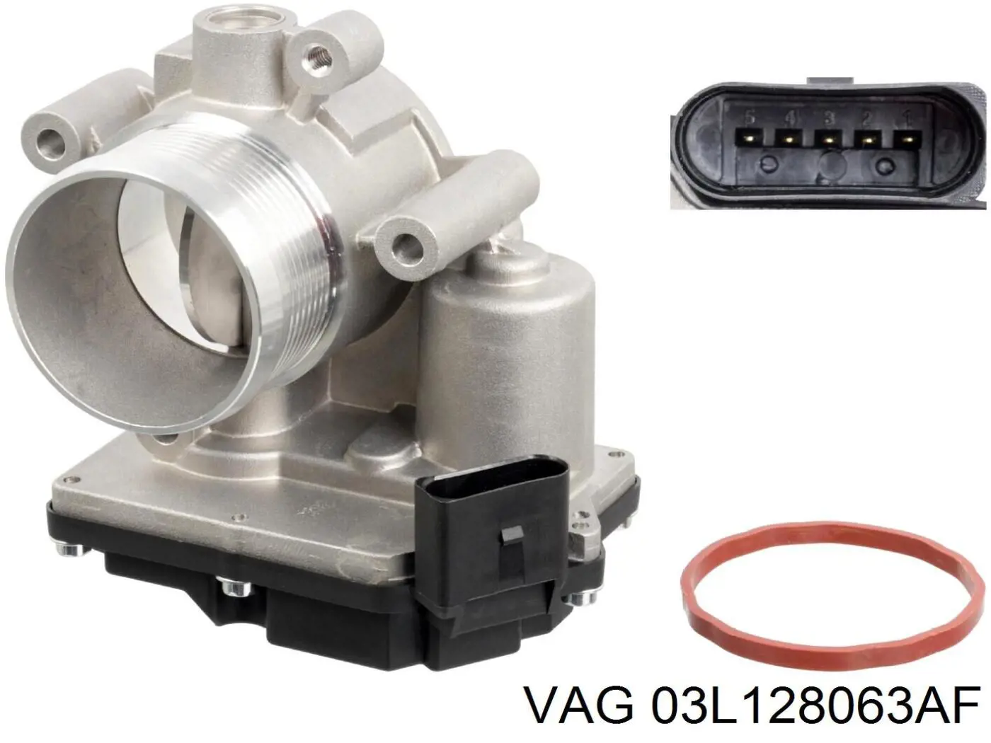 03L128063AF VAG Mariposa de admisión