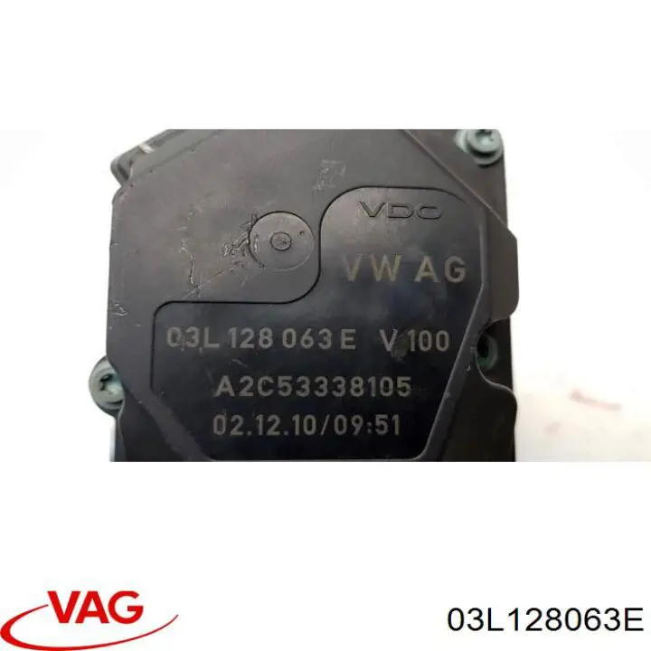 Cuerpo de aceleración completo VAG 03L128063E precio, desde 59,53 EUR