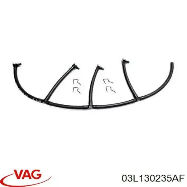Comprar 03L130235AF VAG Tubería de retorno de combustible de los inyectores