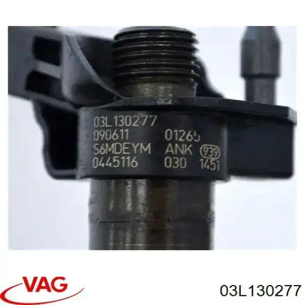 Inyector 986435360 VAG