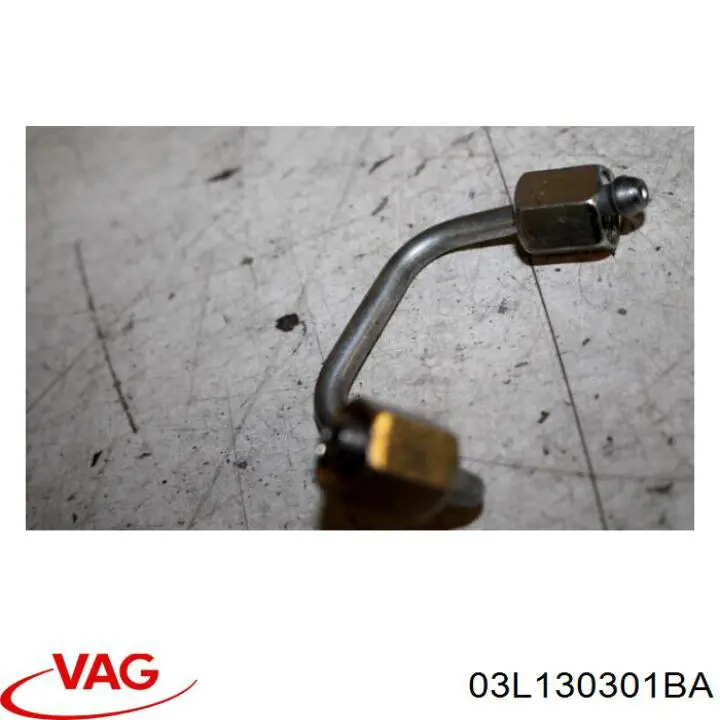 03L130301AC VAG tubería alta presión, sistema inyección para cilindro 4