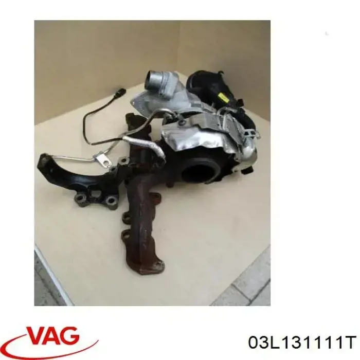 Tubo de escape de la turbina 03L131111T VAG