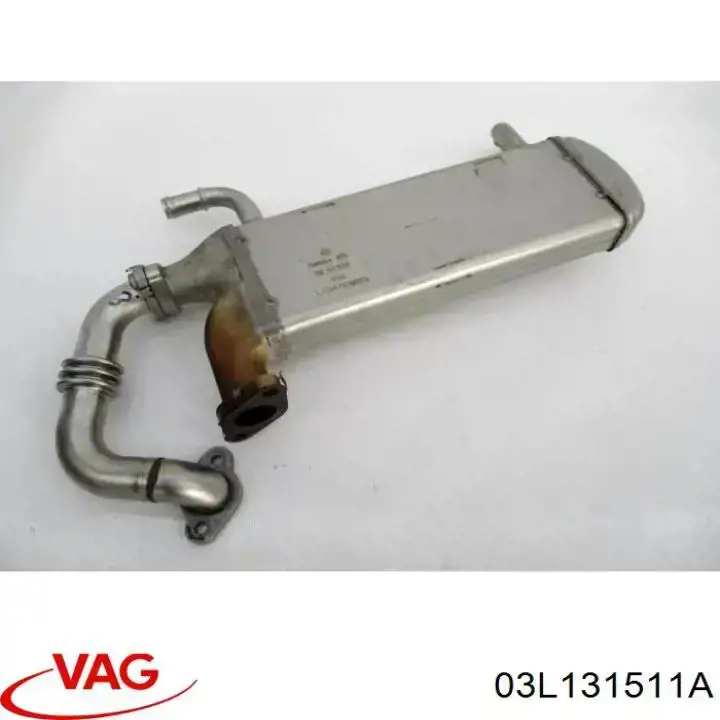 Enfriador de recirculación de gases de escape EGR VAG 03L131511A precio, desde 181,50 EUR