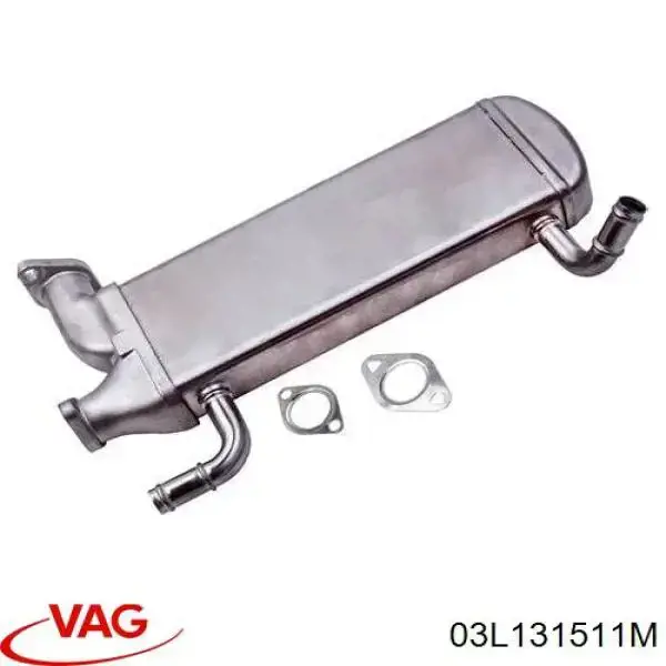 Comprar 03L131511M VAG Enfriador de recirculación de gases de escape EGR