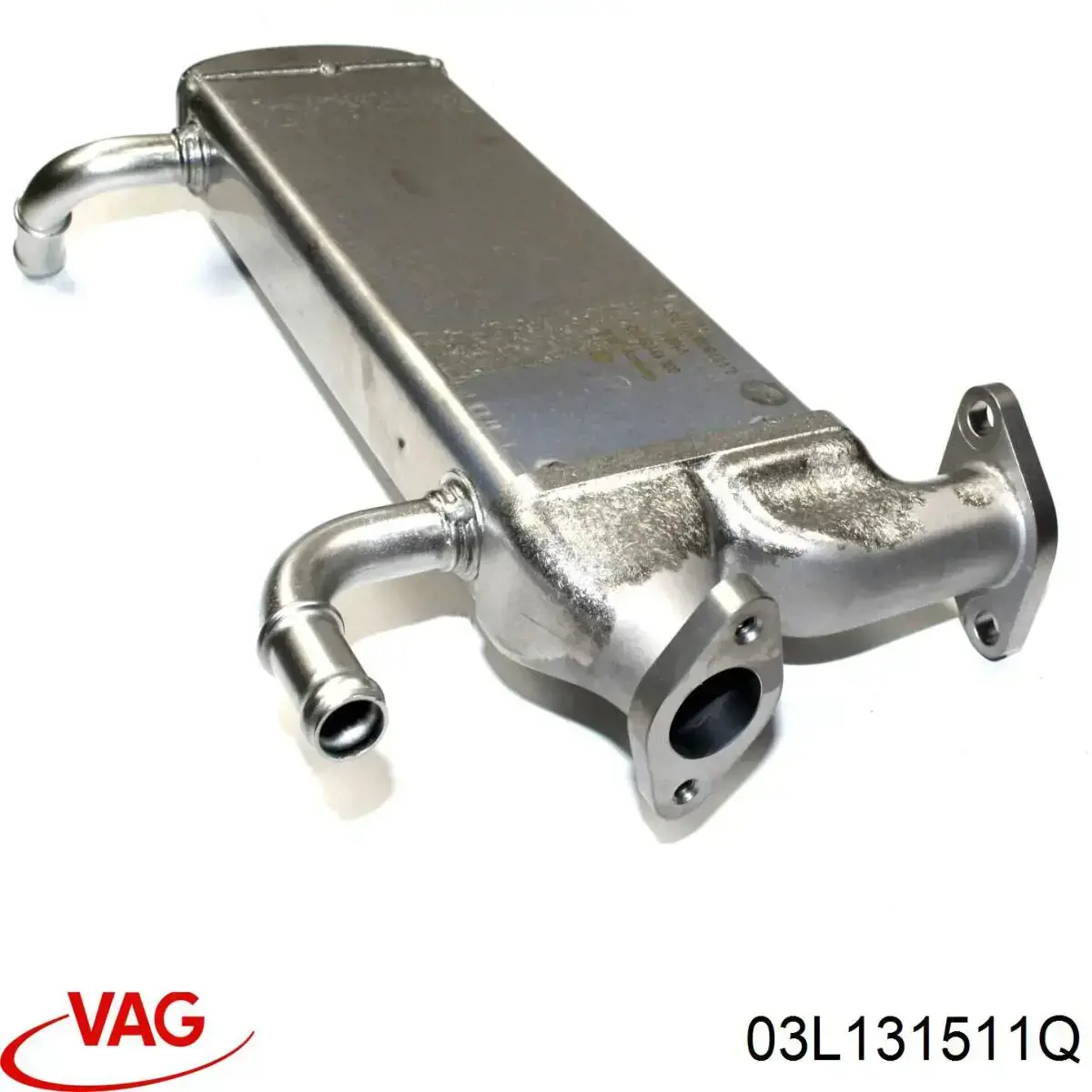 Enfriador de recirculación de gases de escape EGR 03L131511Q VAG