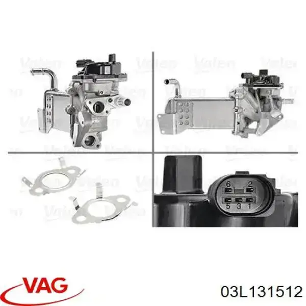 Enfriador de recirculación de gases de escape EGR ERA 555501A precio, desde 213,98 EUR