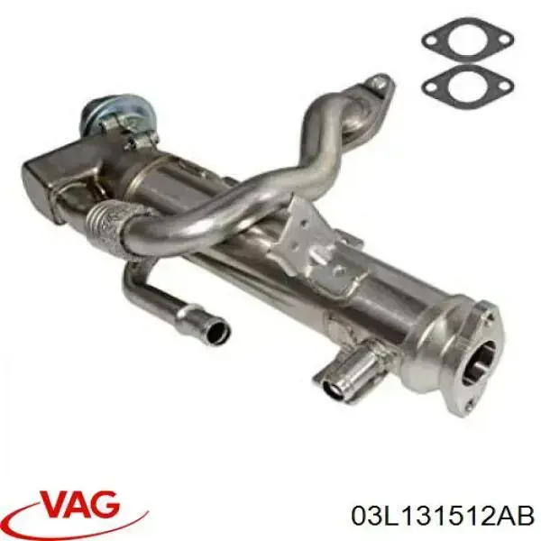 Enfriador de recirculación de gases de escape EGR VAG 03L131512AB precio, desde 174,24 EUR