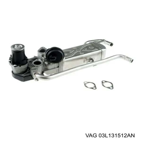 Enfriador de recirculación de gases de escape EGR 03L131512AN VAG