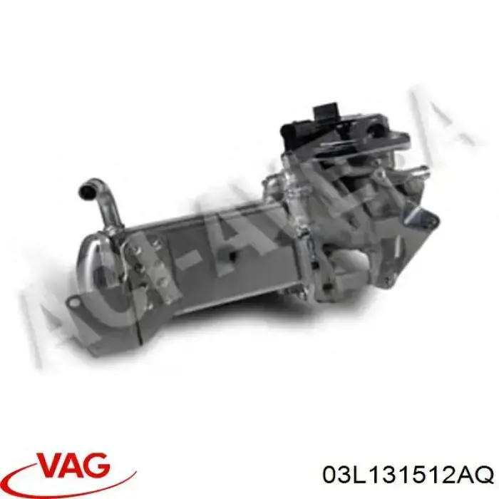 Comprar 03L131512AQ VAG Enfriador de recirculación de gases de escape EGR