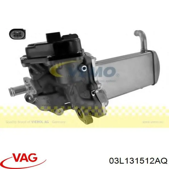 Enfriador de recirculación de gases de escape EGR VAG 03L131512AQ precio, desde 165,75 EUR