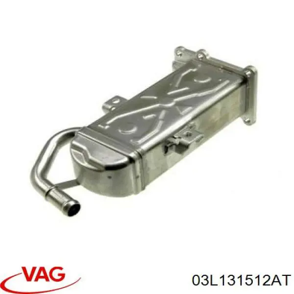 Comprar 03L131512AT VAG Enfriador de recirculación de gases de escape EGR