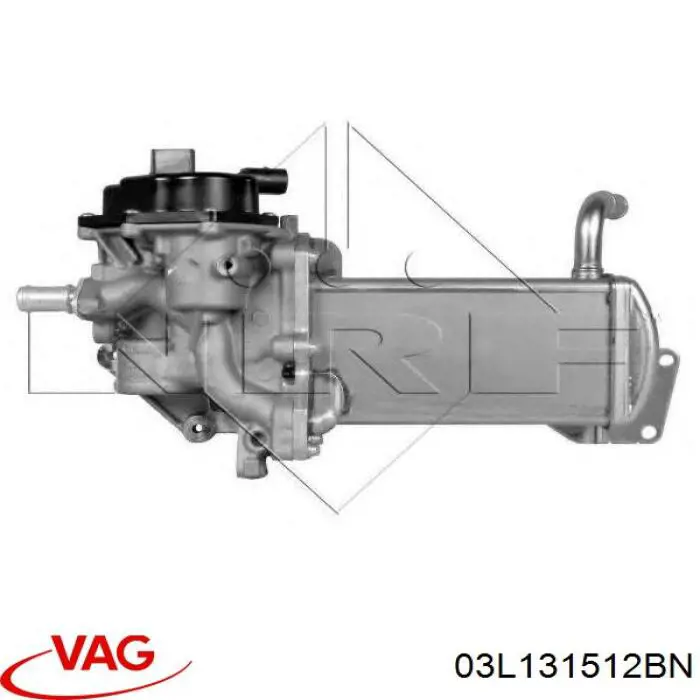 03L131512BN VAG enfriador egr de recirculación de gases de escape