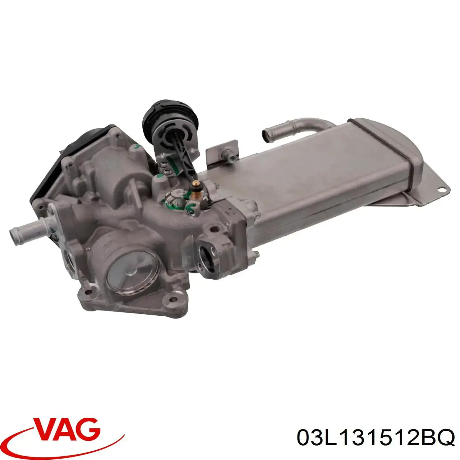 Enfriador de recirculación de gases de escape EGR VAG 03L131512BQ