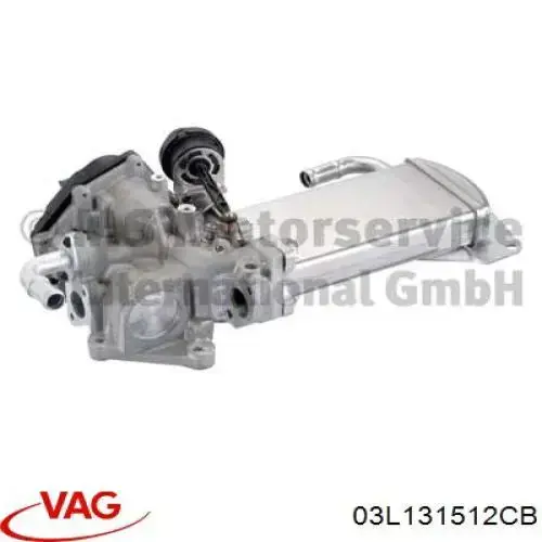 Enfriador de recirculación de gases de escape EGR VAG 03L131512CB precio, desde 213,28 EUR