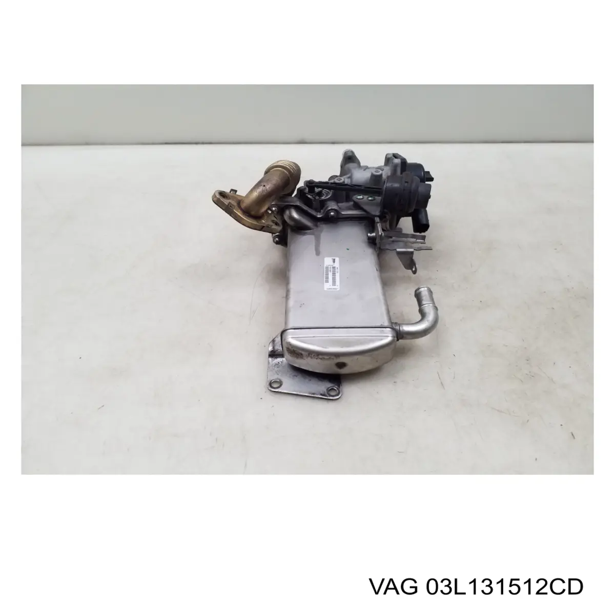 03L131512CD VAG Enfriador de recirculación de gases de escape EGR
