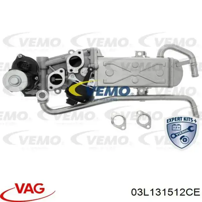 Comprar 03L131512CE VAG Enfriador de recirculación de gases de escape EGR