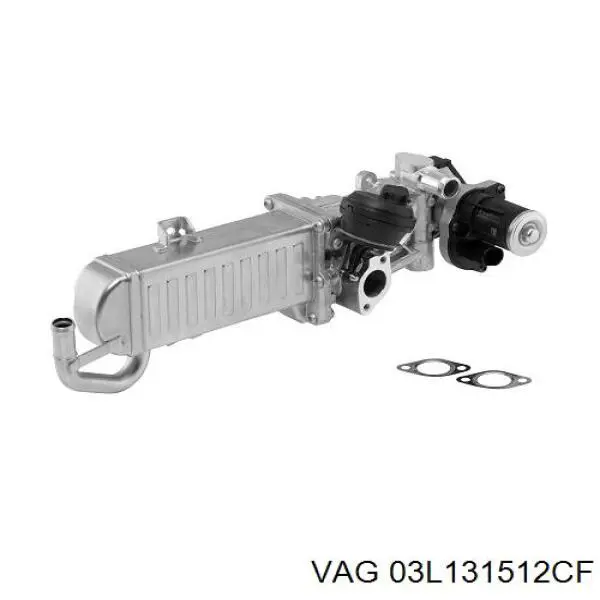 Comprar 03L131512CF VAG Enfriador de recirculación de gases de escape EGR