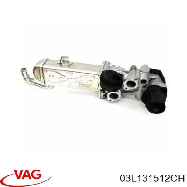 Enfriador de recirculación de gases de escape EGR VAG 03L131512CH