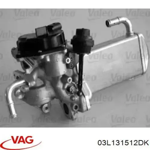 Comprar 03L131512DK VAG Enfriador de recirculación de gases de escape EGR