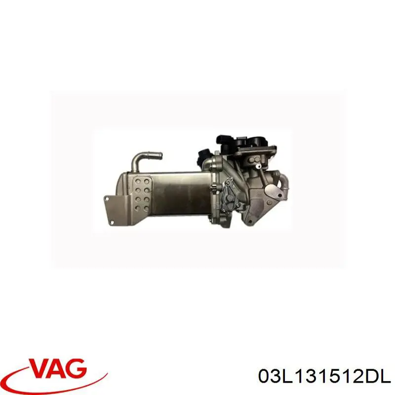 Comprar 03L131512DL VAG Enfriador de recirculación de gases de escape EGR