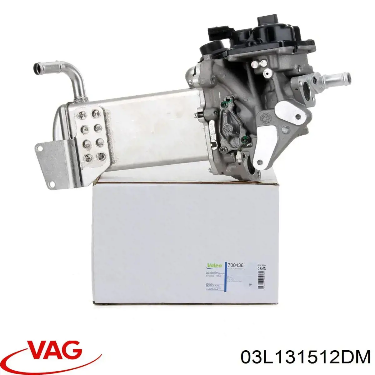 Comprar 03L131512DM VAG Enfriador de recirculación de gases de escape EGR