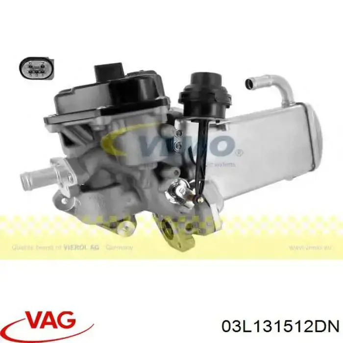 Comprar 03L131512DN VAG Enfriador de recirculación de gases de escape EGR