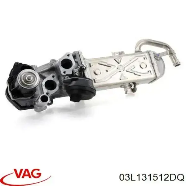 Enfriador de recirculación de gases de escape EGR VAG 03L131512DQ