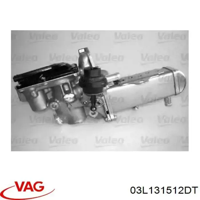 Enfriador de recirculación de gases de escape EGR VAG 03L131512DT precio, desde 159,72 EUR