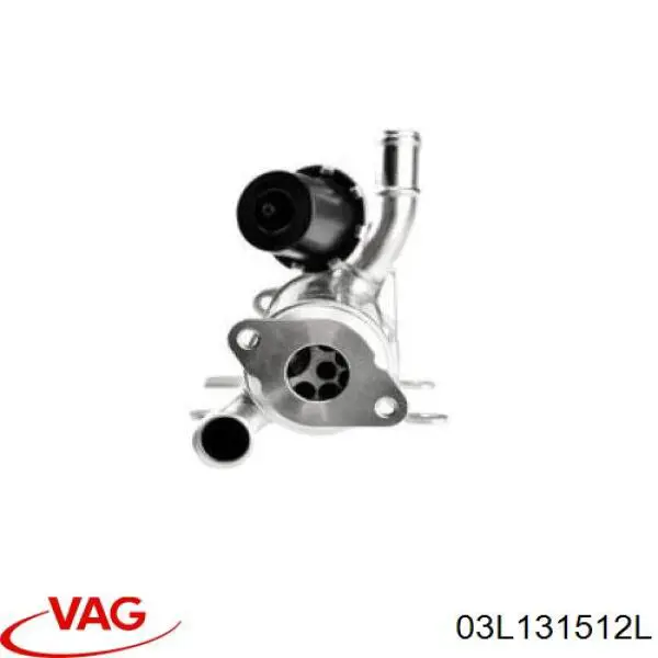 03L131512L VAG Enfriador de recirculación de gases de escape EGR