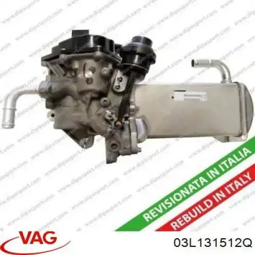 03L131512Q VAG enfriador egr de recirculación de gases de escape