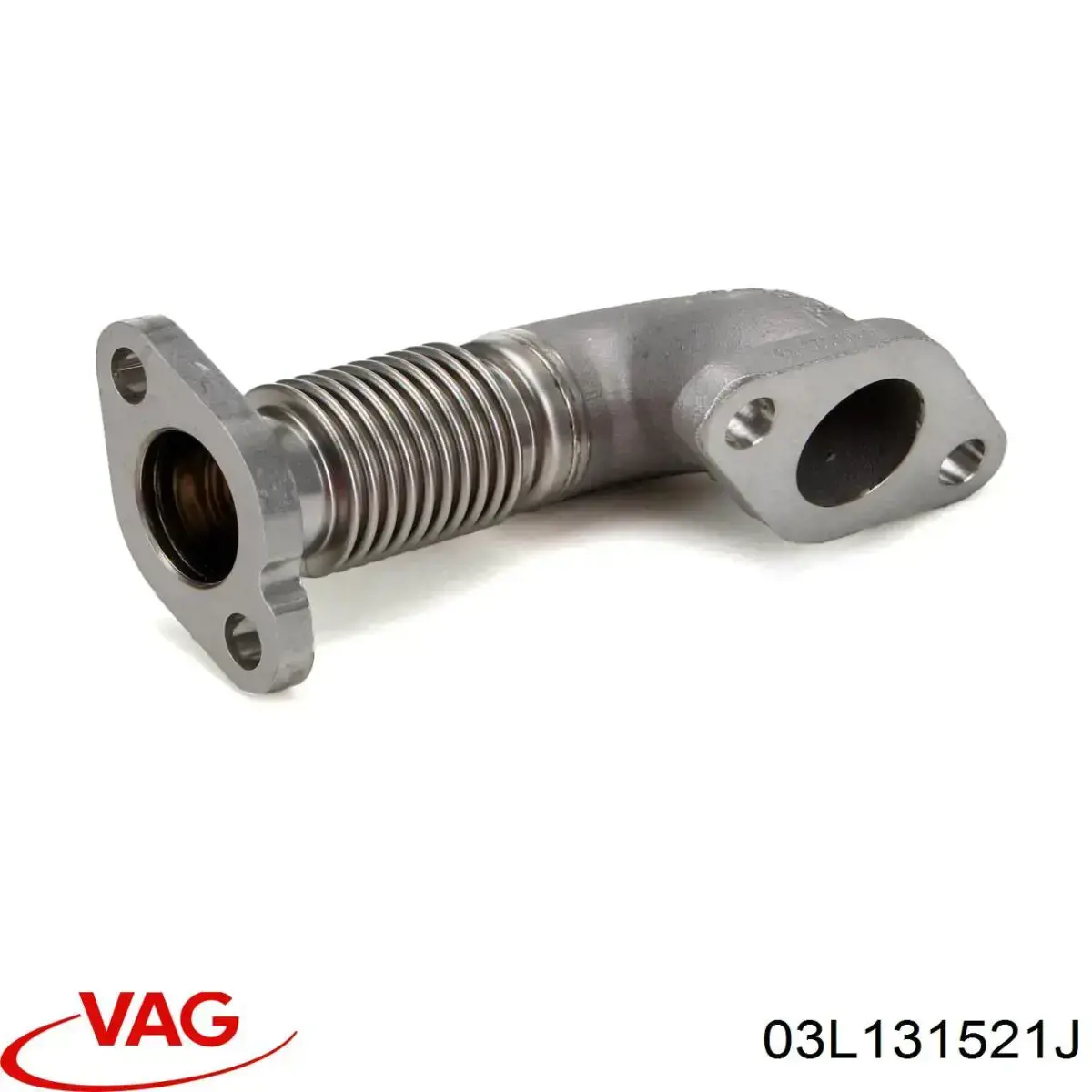 Tubo del sistema de recirculación de gases de escape EGR 11317719201 Vika