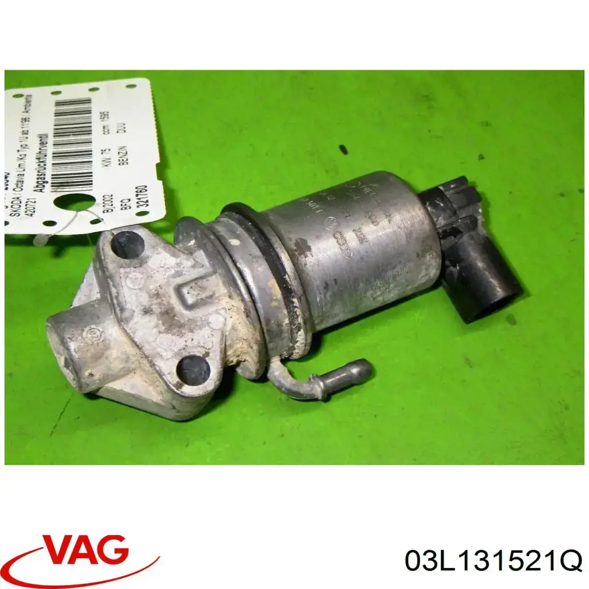 Manguera de radiador EGR, suministro 03L131521Q VAG