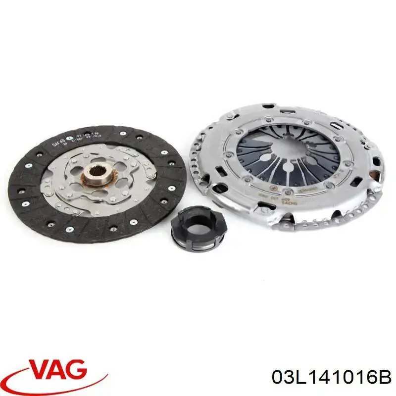 03L141016B VAG kit de embrague (3 partes)