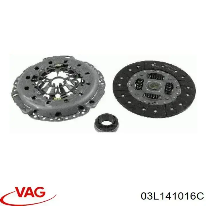 Mecanismo de embrague VAG 03L141016C precio, desde 126,32 EUR