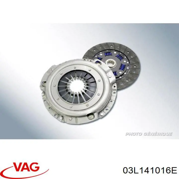 03L141016E VAG kit de embrague (3 partes)