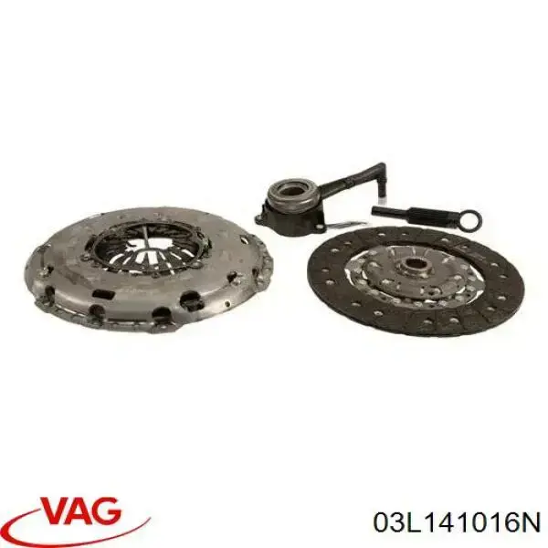 03L141016N VAG Embrague motor