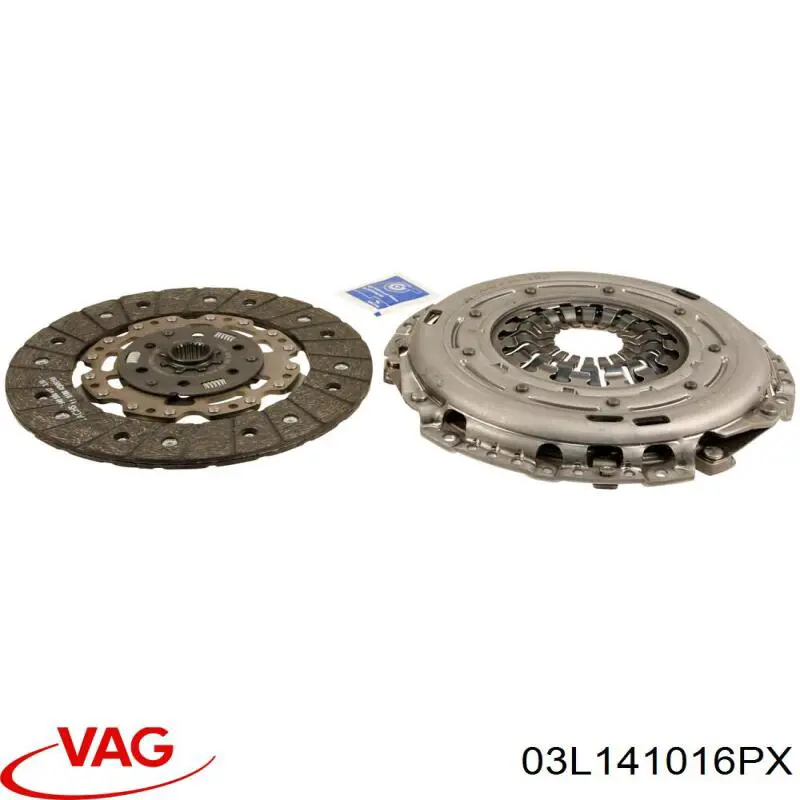 03L141016PX VAG kit de embrague (3 partes)