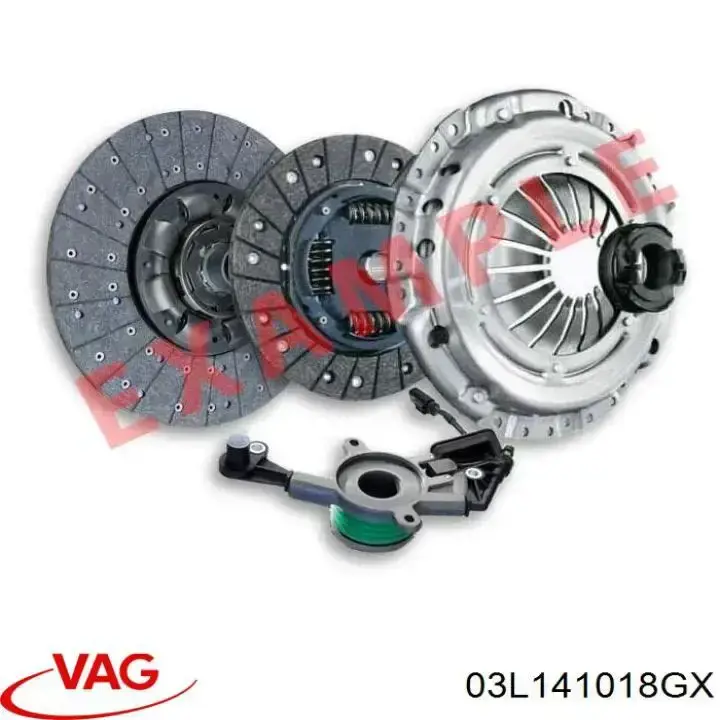 03L141018GX VAG Embrague motor