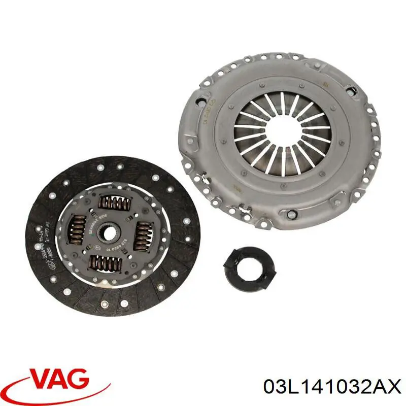 03L141032AX VAG Disco de embrague