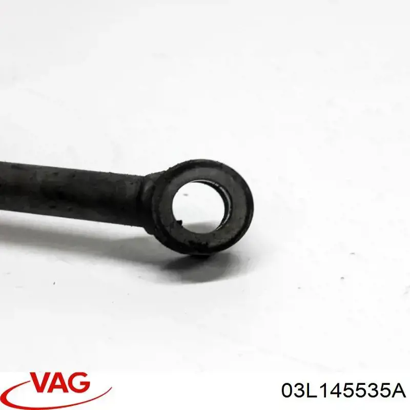 Tubo de drenaje de aceite de turbocompresor 03L145535A VAG