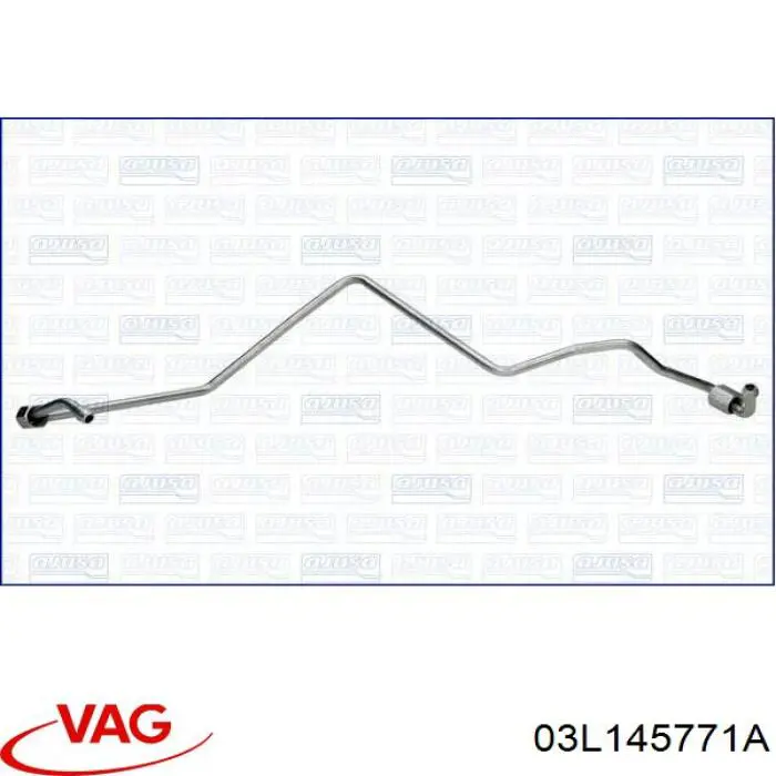 Tubo de suministro de aceite a la turbina VAG 03L145771A precio, desde 33,22 EUR