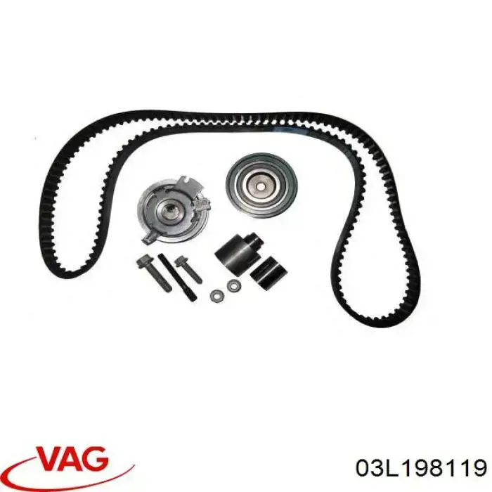 Juego de correas dentadas VAG 03L198119 precio, desde 212,10 USD