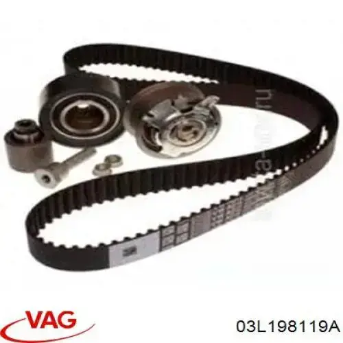 Juego de correas dentadas VAG 03L198119A precio, desde 92,38 EUR