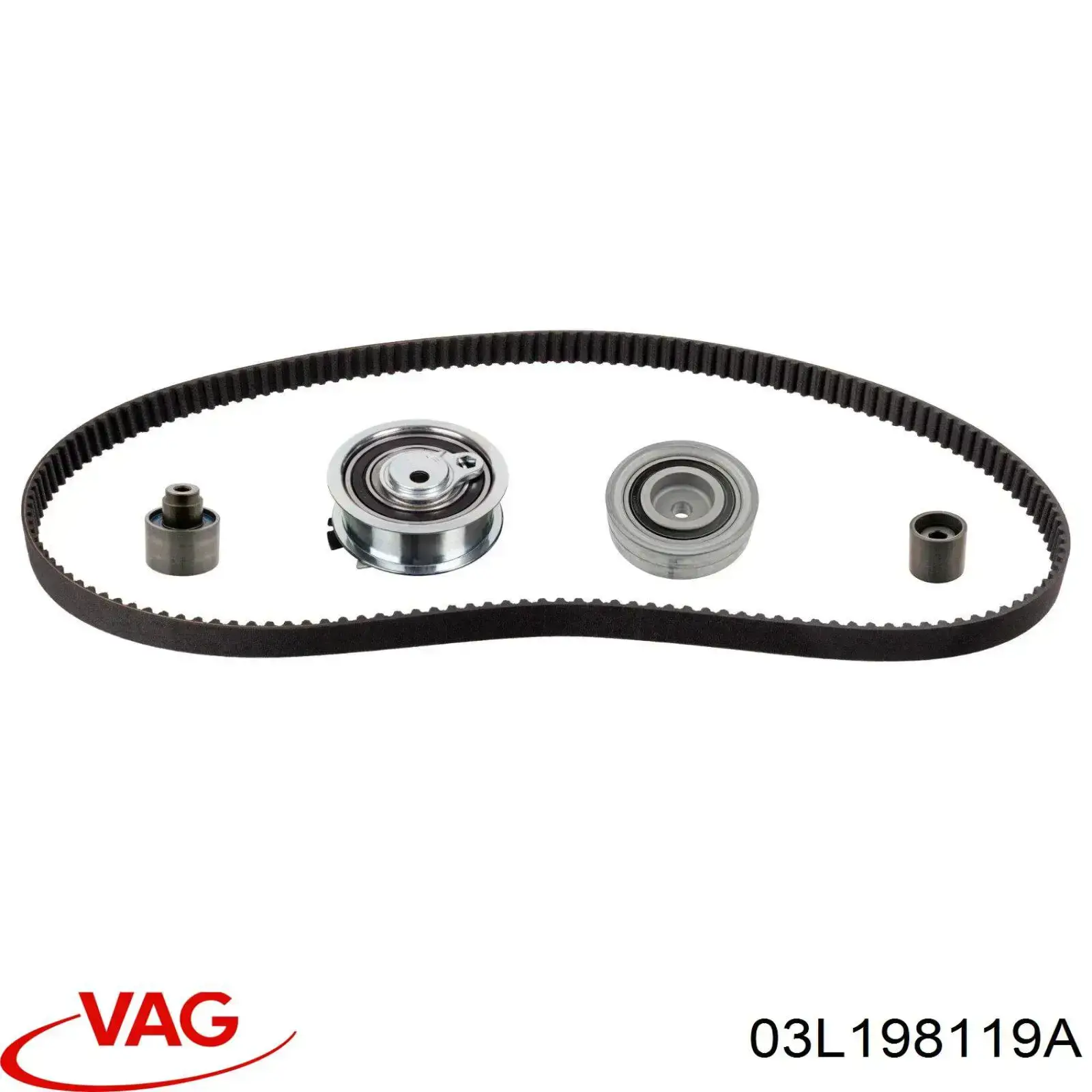 Kit de distribución 03L198119A VAG