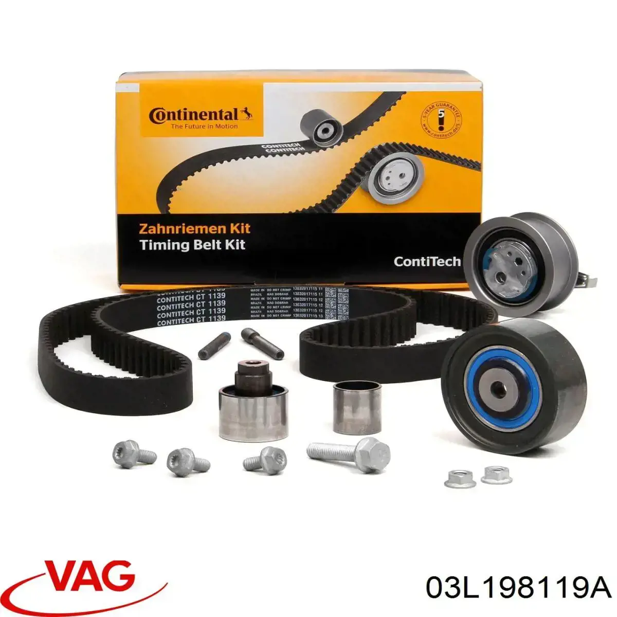 Comprar 03L198119A VAG Kit de correa de distribución