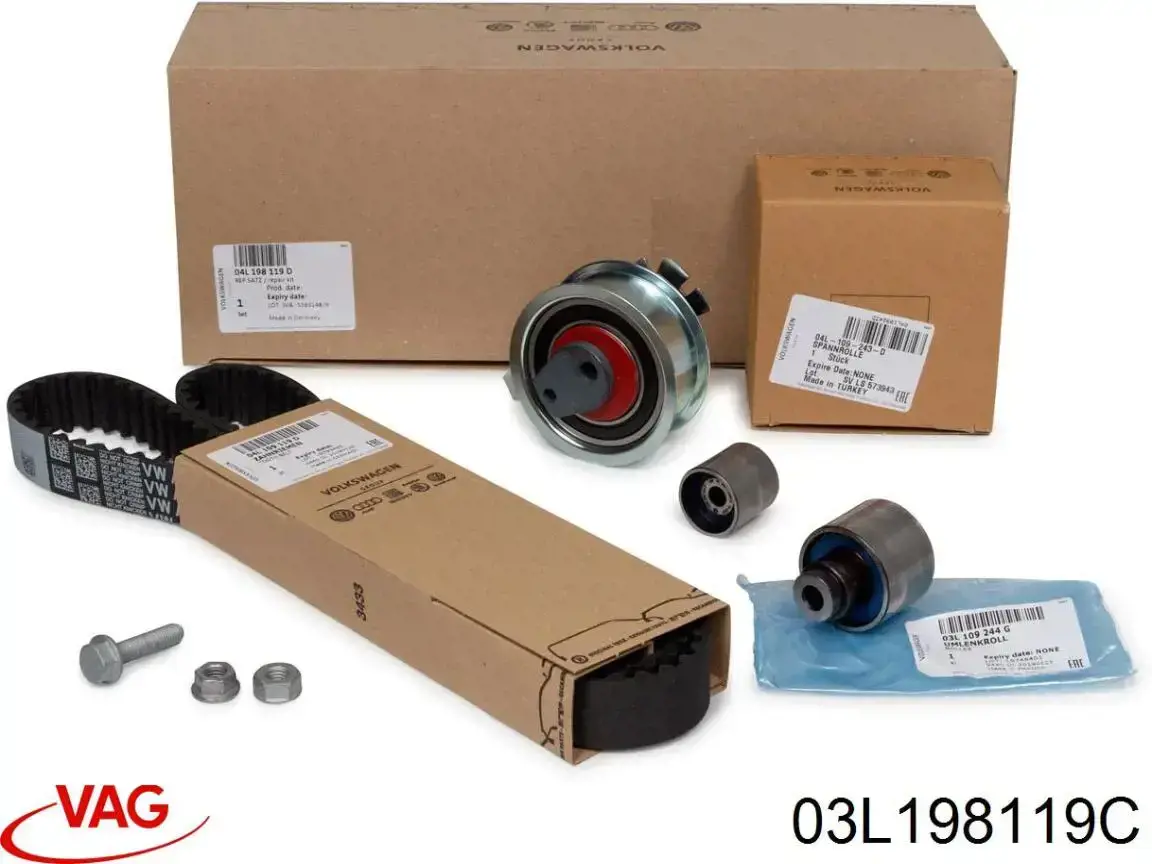 03L198119C VAG Kit correa de distribución