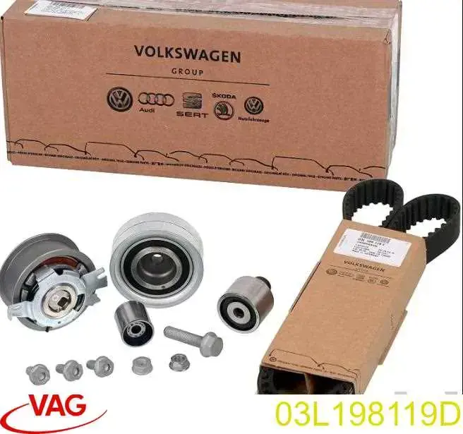 Comprar 03L198119D VAG Kit de correa de distribución