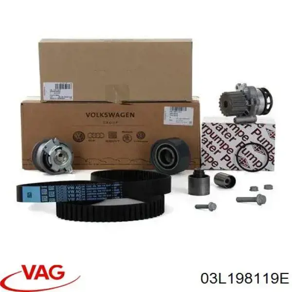 03L198119E VAG Kit correa de distribución