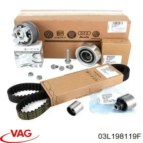 03L198119F VAG Kit correa de distribución